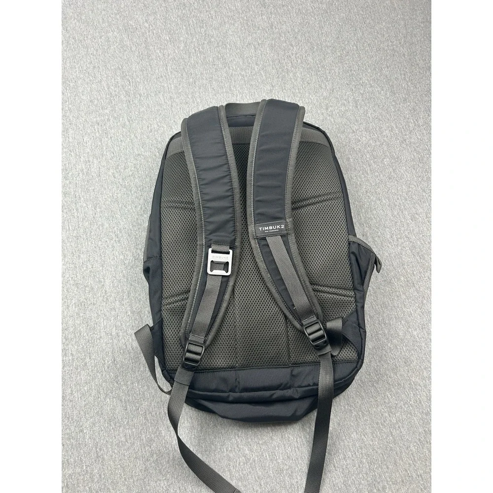 Timbuk2 Parkside Laptop Backpack Black Travel‎ Pocket Tablet Work School *LOGO*